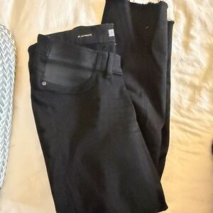 DL1961 Patti Straight Black Maternity Jeans - Size 28, Like New